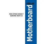 ASUS ROG STRIX B550-F GAMING WIFI II Motherboard manual cover
