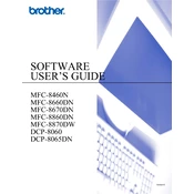 Brother DCP-8060 manual cover