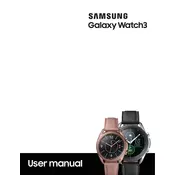 Samsung Galaxy Watch 3 LTE SM-R845UZKNXAR Watch manual cover