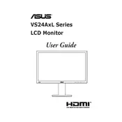 ASUS VS24AHL Monitor manual cover