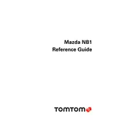 TomTom Mazda NB1 Navigation System manual cover