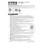 Sealey FH2400 Heater manual cover