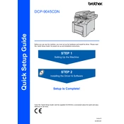 Brother DCP-9045CDN manual cover