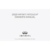 Infiniti QX60 Intouch 2023 SUV manual cover