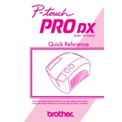 Brother P-touch PRO DX PT-9200DX manual cover