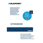 Blaupunkt 5VT8X00EWE manual cover