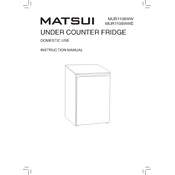 Matsui MUR1108WW manual cover