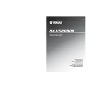 Yamaha RX-V520RDS Receiver manual cover