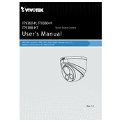 Vivotek IT9360-H Camera manual cover