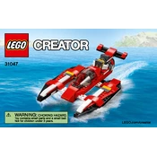 LEGO 31047-2 Construction Set manual cover