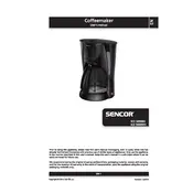 Sencor SCE 5000WH Coffee Maker manual cover