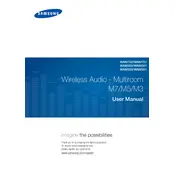 Samsung WAM M3 Speaker manual cover