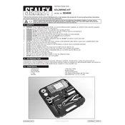 Sealey SD400K Soldering Iron manual cover