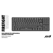 ADX Firefight WMK05 ADXWMK0520 Keyboard manual cover