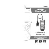 Innova 3040c OBD2 manual cover