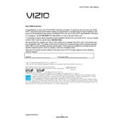 Vizio E322VL TV manual cover