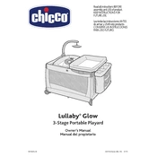 Chicco Lullaby Glow Playard manual cover