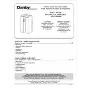 Danby DPA100A1GD Air Conditioner manual cover