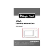 Magic Chef HMM770B2 Microwave manual cover