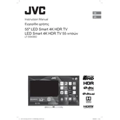 JVC LT-55K880 manual cover