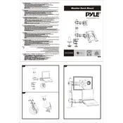 Pyle PLTLSTND23 Screen Mount manual cover