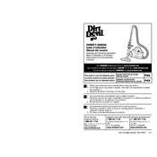 Dirt Devil Wbd Refurb Featherlite Cyclonic SD40100RM manual cover