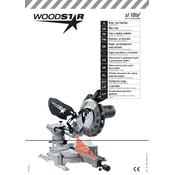 Woodstar SL 10LU2 3901205000 Saw manual cover