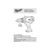 Milwaukee 0726-20 Drill manual cover