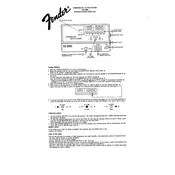 Fender AX-5000 Tuner manual cover