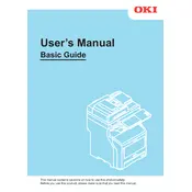 Oki ES7170dfn MFP Printer manual cover