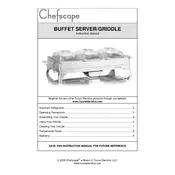 Chefscape L5745A PRBF1000 Griddle manual cover