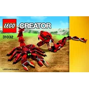 LEGO 31032-2 Construction Set manual cover