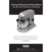 Viking VSM700 Mixer manual cover