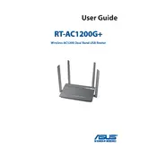 ASUS RT-AC1200G Plus Router manual cover