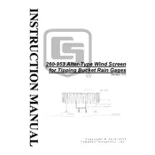 Campbell Scientific 260-953 Wind Screen manual cover