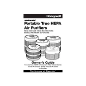 Honeywell 50100 Air Purifier manual cover