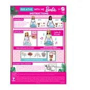 Barbie Mattel Breathe with Me GMJ73 Toy manual cover