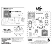 Barbie Mattel Kelly G8042 Toy manual cover