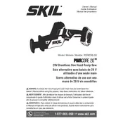 Skil RS5825B-10 Saw manual cover