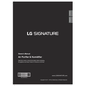 LG AM501YWM1 AM501YWM1.AWTEUS Dehumidifier manual cover