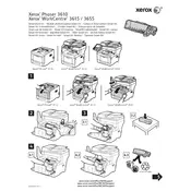 Xerox WorkCentre 3615 Smart Drum Kit Printer manual cover