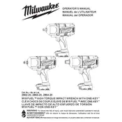 Milwaukee M18 Fuel 2862-20 Driver manual cover