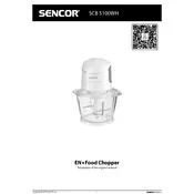 Sencor SCB 5100WH Food Chopper manual cover