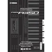 Yamaha PSR-A350 Keyboard