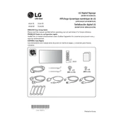 LG 55VH7E 55VH7E-A.AUS Signage manual cover