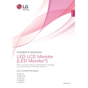 LG 19MB35P 19MB35P-I.AUB Monitor manual cover