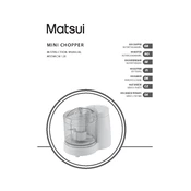 Matsui M35MCW12E manual cover