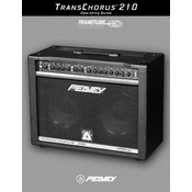 Peavey TransChorus 210 Amplifier manual cover