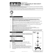 Sealey STR004.V3 Trolley manual cover