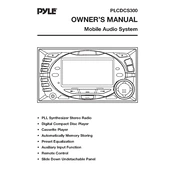 Pyle PLCDCS300 CD Player manual cover